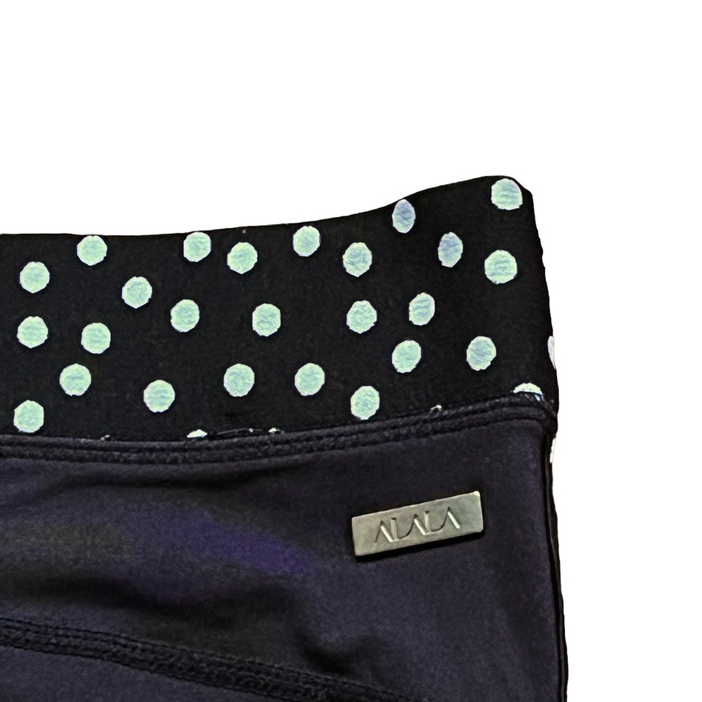 Alala Pants Women’s XL Black/White Polka Dot Eclipse Tight Leggings - Picture 8 of 13